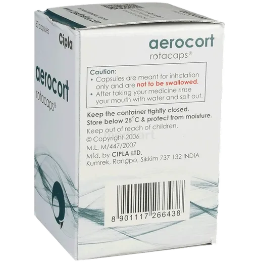 aerocort rotocap 60's